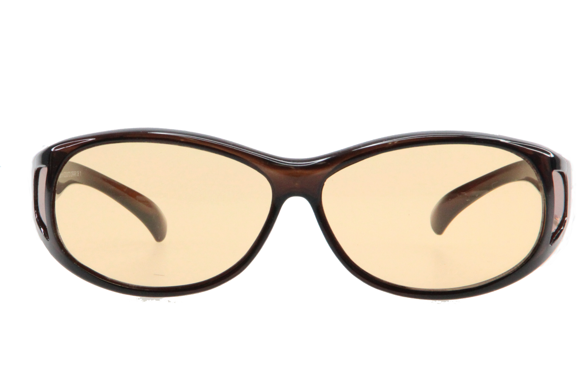VZ-0007D licht oranje High Contrast donker havanna glans