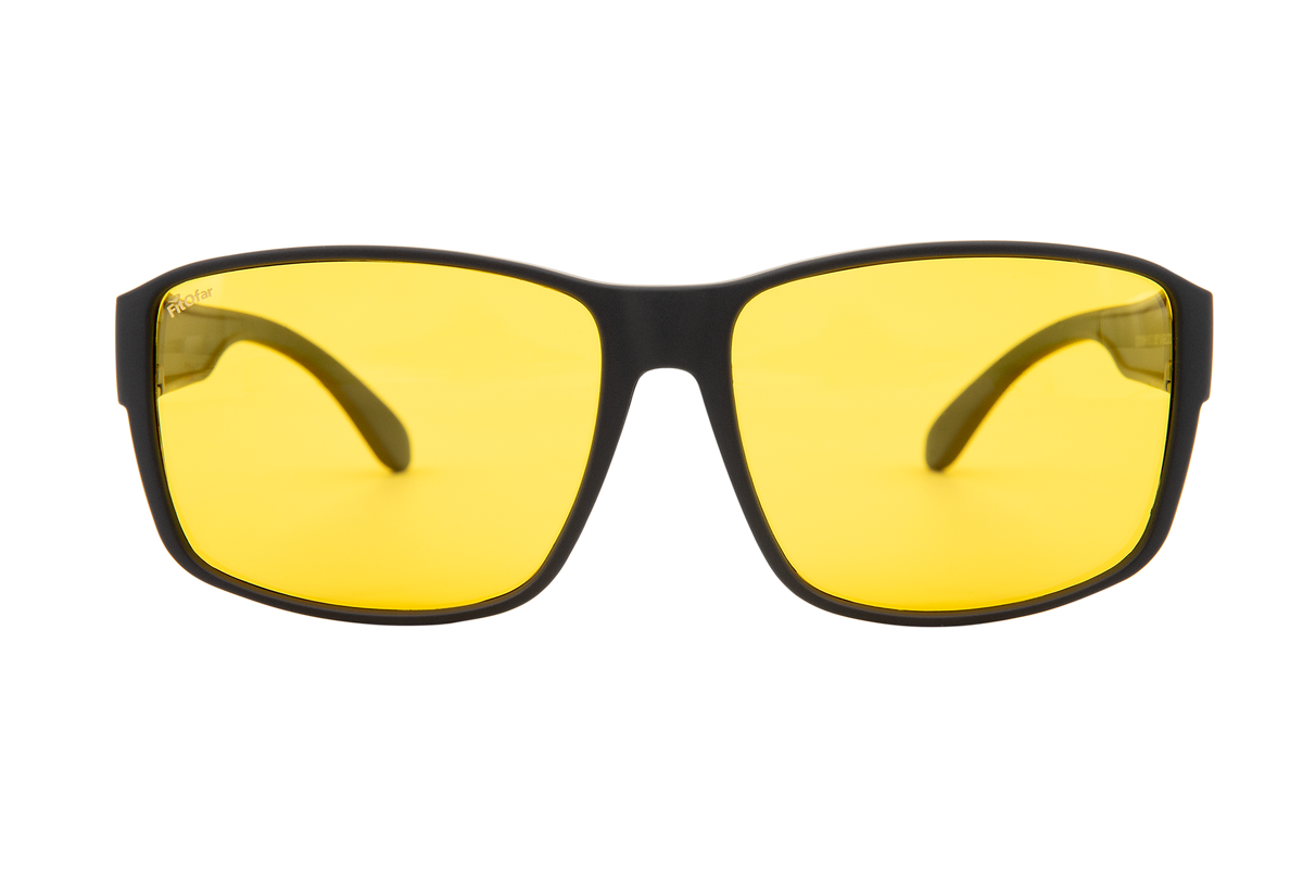 VZ-0054H mat grijs, Y75 gele lens